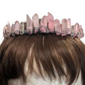 Aura Quartz Crystal Crown